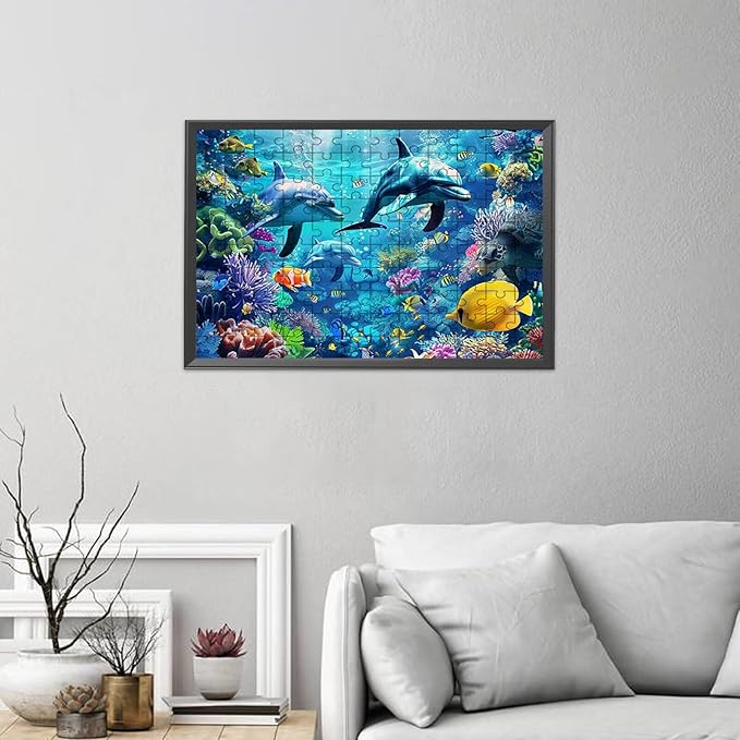 Beautiful Flower Moon 500 Piece Adult Wooden Puzzle - Achieve a Sense of Accomplishment, Unique Room Decoration & Collectible, Perfect for Relaxation & Creativity