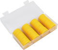 35MM/1.37-inch Box of 120 Counting Coins for Poker Chips and Game Coins (Yellow, 35MM/1.37-inch)