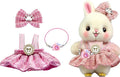 Clothes for 17cm Doll,Outfit for Doll,Dress and Hairpin Set for Dolls Dress Up,Accessories for 17cm Dolls (Style-C)