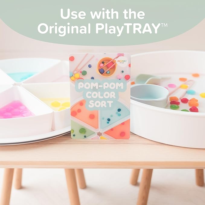 Inspire My PLAY - 30 x Sensory Play Activity Cards - Inspiration for Creative Play Activities - Sensory Cards for Toddler Learning