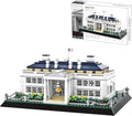 White House Model Building Block Sets Washington DC Architecture Building Kits World Famous Landmark Series Architecture Model Toys Gift for Adults Kids Teens 894 Pieces