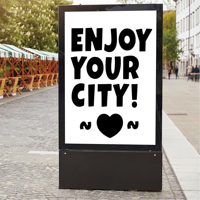 Bemeol Letter Stickers 351 Pieces 4 Inch Bulletin Board Letters Alphabet Cutout Letter for Bulletin Board Display Home Classroom School Decor(Black)