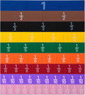 Montessori Math Magnetic Tiles Classroom Essentials Foam Tiles for Kids to Learn Fraction Equivalence and Math manipulatives Great Learning Resources for The Homeschool Curriculum