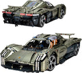 UNCLE BRICK X Sports Car Building Kit,1:8 Scale Model Sports Technic Car,Adult Collectible Model Kits to Build，Scale Model Gift for Adults,Home or Office Décor Sets for Boys 8-14(4106pcs)