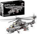 Attack Helicopter Air Force Building Block Set – 283-Pcs Helicopter Building Toys Set – Building Block Plane Toy for Kids Older Than 10 and Adults – Compatible with All Building Bricks