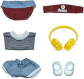 17cm Doll Clothes Set Fashion Doll Clohtes with Accessories of Doll Clothing Suitable for Various Outfits of Dolls (Style M)