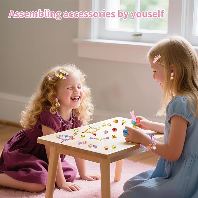 Xgmadiles Party Favors for Kids 3-12Y - 30Pack Mini Building Blocks Set for Goodie Bags Stocking Stuffers Classroom Prizes Birthday Gifts, Creative DIY Jewelry Making Kits for Girls