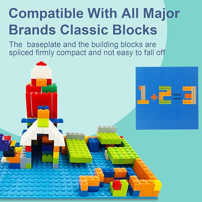 300 PCS Building Bricks Compatible with Lego Classic - 300 Pieces Basic Bulk Building Blocks in Random Color - Mixed Shape (300PCS)