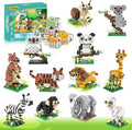 Party Favors for Kids 8-12, Mini Animals Building Blocks Sets,Goodie Bags Stuffers for Kid, Small Toy Prizes, 12Pack Kits Birthday Party Favor Gifts Toys for Ages 8 9 10 11 12