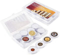 Coin Capsules and 5 Sizes Protect Gasket Coin Holder Case with Plastic Storage Organizer Box for Coin Collection Supplies (46mm)