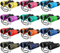 12 Pcs Kids Binoculars - Shock Proof, Folding, Small Telescope for Age 3-12 Boys & Girls - Educational Learning Binoculars for Hunting, Bird Watching, Camping & Outdoor