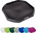 MEKA Tuff Tray for Sensory Play, Sensory Tray for Kids, Toddler Water Table, Tuff Spot Sensory Bin for Toddlers (Black, Large (38" x 38"))