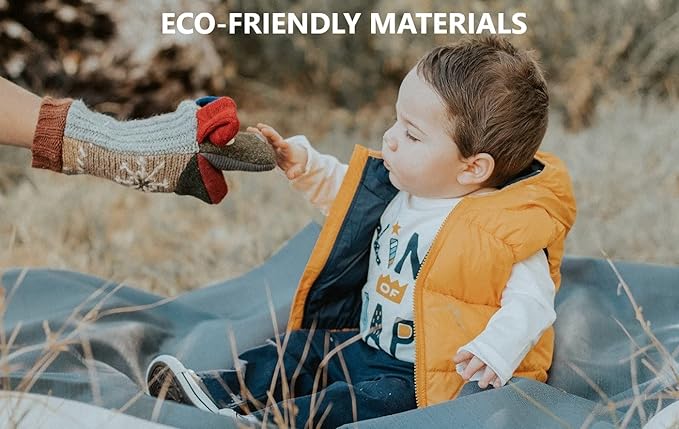 Cate and Levi - Hand Puppet - Premium Reclaimed Wool - Handmade in Canada - Machine Washable (Horse)
