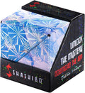 SHASHIBO Shape Shifting Box - Award-Winning Fidget Toy w/ 36 Rare Earth Magnets - Fidget Cube Transforms Into Over 70 Shapes, Sensory Toy Gift for Kids, Teens, and Adults (Polar)