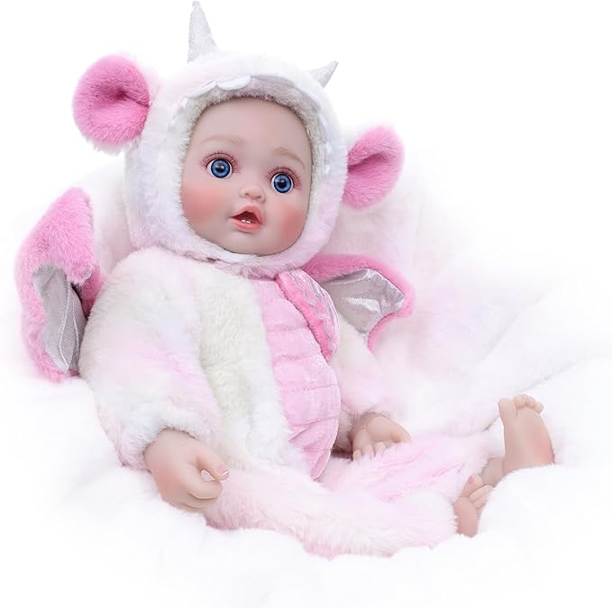 Baby Dolls, 18inch Large Realistic Cute Soft Body Baby Doll Real Life Baby Dolls with Accessories for 3+ Year Old Girls Gifts, Pretend Play, Collection, Love Slogan Design