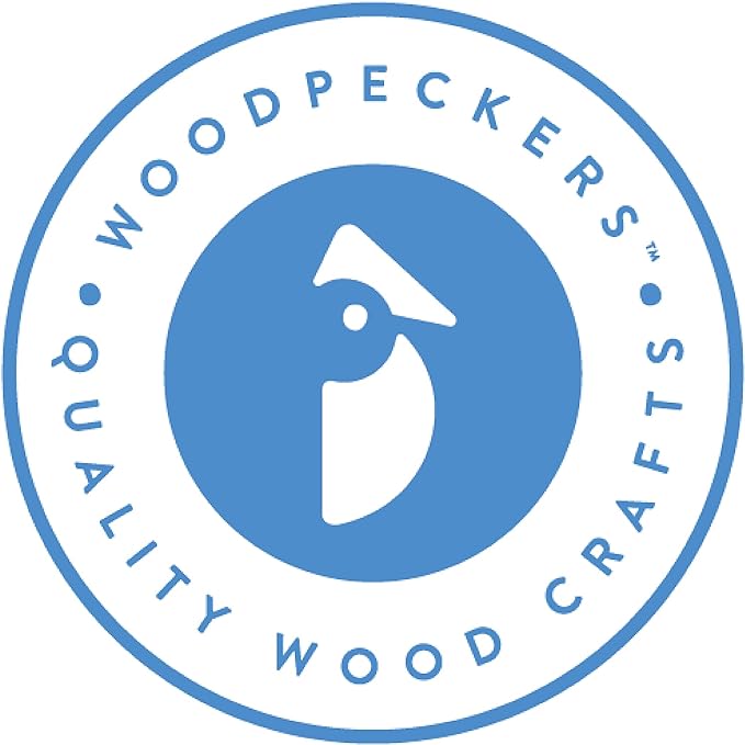 DIY Wooden Cubes 5/8-inch, Pack of 250 Small Blank Wooden Blocks, Unfinished Wood Blocks for Crafts, STEM, Dice, and Building Blocks for Stacking, by Woodpeckers