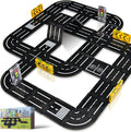 Magnetic Tiles Road Expansion Pack, Magnetic Building Blocks Construction Toys for 3+Year Old Boys Girls, Kids Toy Montessori Toys for Toddler.