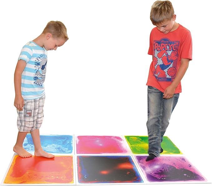 Art3d 1-Pack Non-Toxic Children Play & Exercise Mat - Puzzle Play Mat for Kids, Toddlers or Baby, 11.8" x 11.8" Green-Yellow