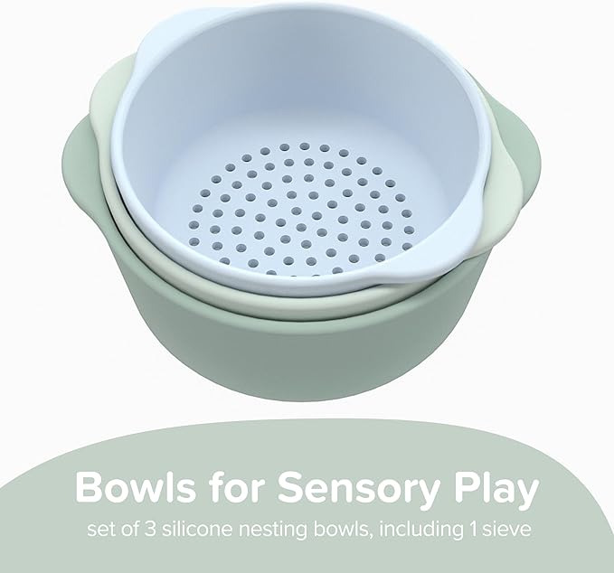 Inspire My Play Nesting Silicone Bowl Set