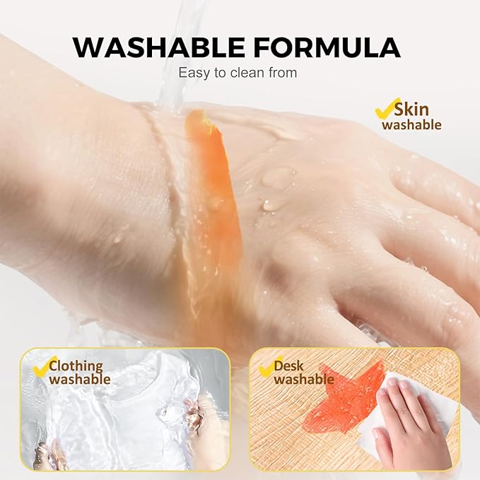 Jar Melo Glitter Crayons for Toddlers 1-3, Non-Toxic Washable Crayons for Kids, Ultra-Silky and Twist, Ideal Coloring Gift for Boys and Girls, 24 Colors