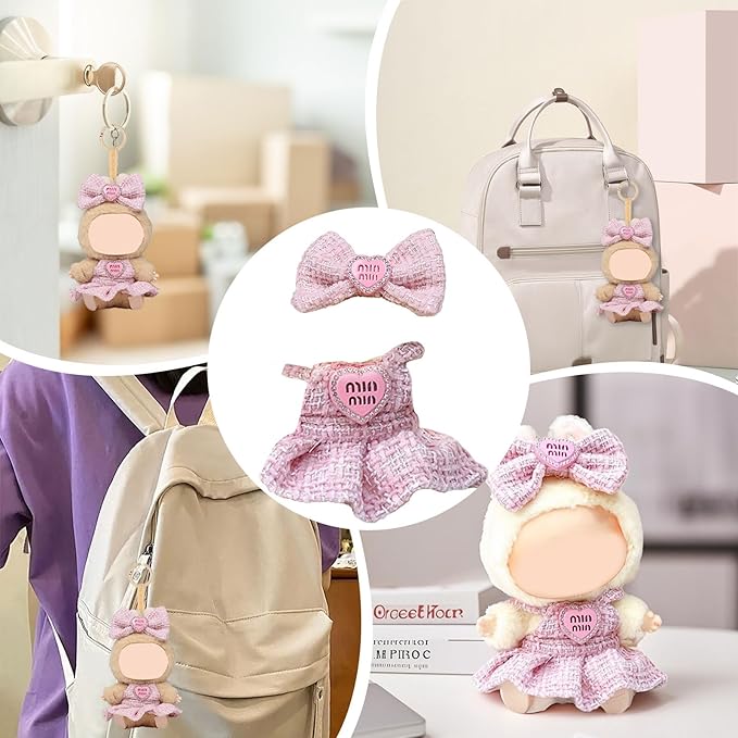 2025 New Clothes for Doll, Clothes Outfit Set for 17cm Doll, Exquisite Doll Accessories, Cute Clothes for Doll Dress up Unique Style