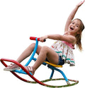 PLATPORTS Rocking Horse - Kids Rocking Horse Rocking Chair Seesaw- Safe Home Playground Backyard Equipment - Rocker Single Teeter Totter for Youth Junior Kids