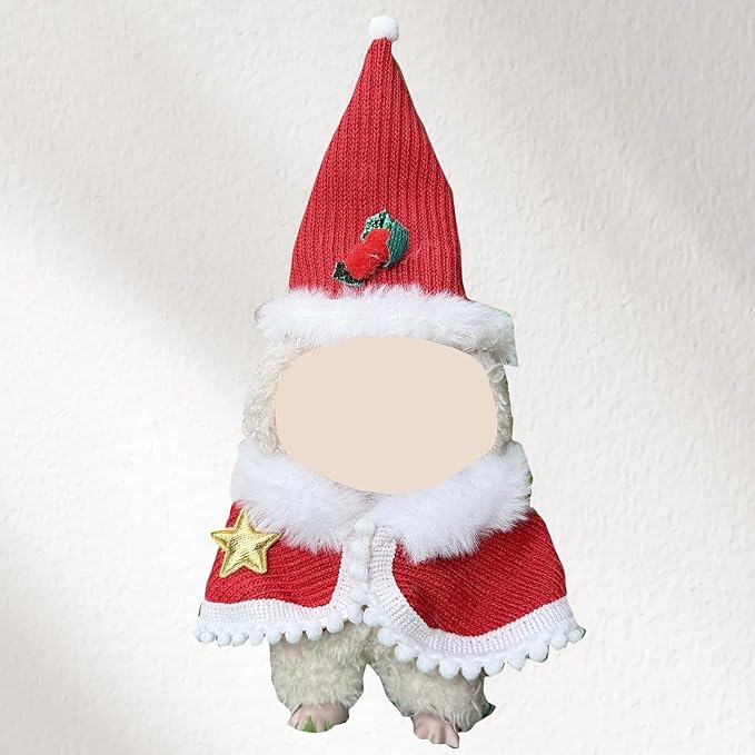 4 Pack—17cm Doll Clothes,Premium Doll Outfit with Accessories,Doll Princess Skirt,Cute Clothes Outfit for 17cm Dolls,End Dolls Fashion Clothing Set(No Dolls and Shoes) (Set 9)