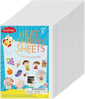 Auihiay 10 Pieces Shrink Plastic Sheets, Shrink Films Papers, Shrinky Art for Creative Handicrafts, Halloween and Christmas Ornaments (7.9 X 5.7 inch)