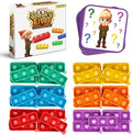 THE FIDGET GAME Sneaky Elves, CVC Sight Words Game, Pop Sensory Toy to Learn and Spell, Educational Kindergarten Classroom Activities, Multisensory Reading and Phonics Flash Cards for Kids 3+ Years