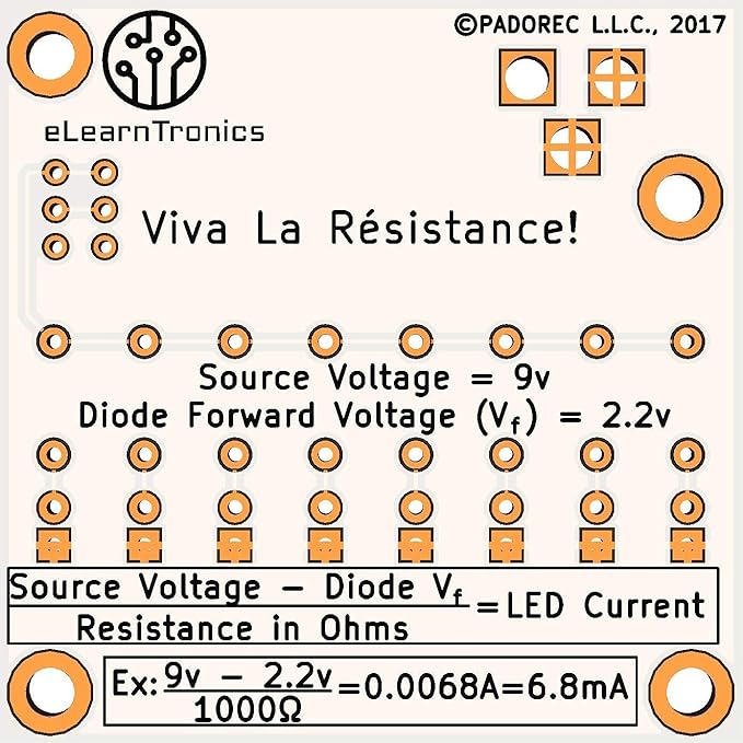 Learn to Solder | Electronics Learning Board: Resistance | STEM Kit | Practice Soldering & Learn Electronics