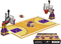 Building Block Education Toy - Basketball Court Baseplates and Sets of 2 Basketball Stands Building Bricks for Basketball Game - Compatible with Major Brands (Basketball Playset)