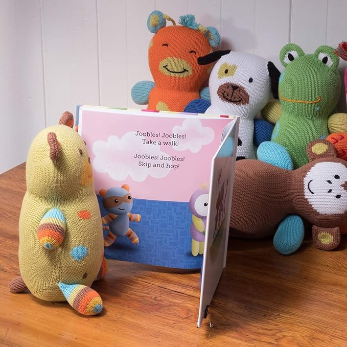 Fair Trade Organic Stuffed Animal - Jiffy The Giraffe
