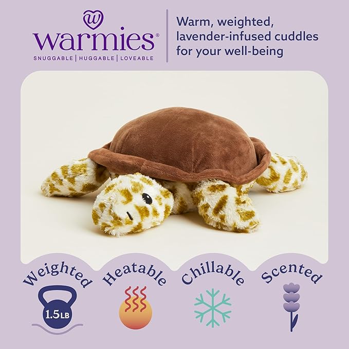 Warmies Microwavable French Lavender Scented Plush Turtle