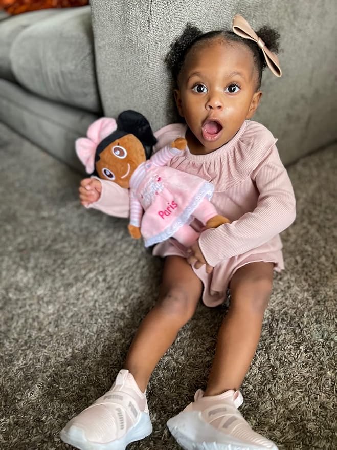 DIBSIES Personalized My First Dolly (Black Hair)