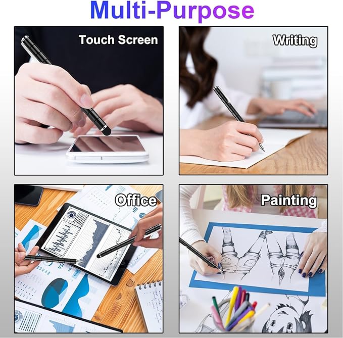 Fidget Pen Birthday Gifts for Men - Novelty Christmas Stocking Stuffers for Adults, Cool Gadgets for Men Women Him Her, Stress Anxiety Relief Anniversary Valentines Day White Elephant Gift Ideas