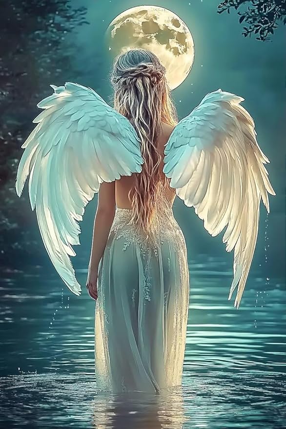 Beautiful Angels 120 Pieces Eco-Friendly Wooden Puzzle for Adults - Matte Finish, DIY Fun, Perfect for Home, Room & Wall Decoration - Creative & Unique Gift Idea