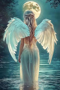 Beautiful Angels 120 Pieces Eco-Friendly Wooden Puzzle for Adults - Matte Finish, DIY Fun, Perfect for Home, Room & Wall Decoration - Creative & Unique Gift Idea