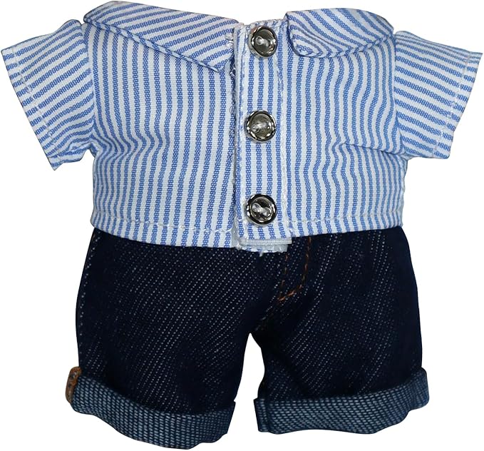 17cm Doll Clothes & Outfit Set for 17cm Dolls Hoodies Jeans Accessories Outfits Luxury Chic Doll Clothing & Style Bundle(NO Doll)