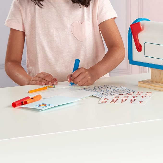 Melissa & Doug My Own Wooden Mailbox Activity Set and Educational Toy