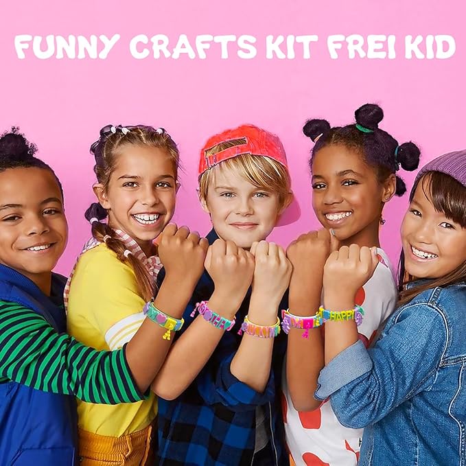Friendship Bracelet Making Kit for Girls, Christmas Gifts Art & Craft Kits for Kids, DIY Jewelry Making Kit, Birthday Present for Ages 4-12, Toy for Age 4, 5, 6, 7, 8, 9, 10, 11, 12 Years Old