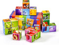 Random 4 Sets of Magnetic Blocks for Toddlers, 4 Packs Total 16 PCS & 24 Patterns, Magnetic Puzzles for Kids 1-3, Preschool Learning Classroom Must Haves Puzzle Toys