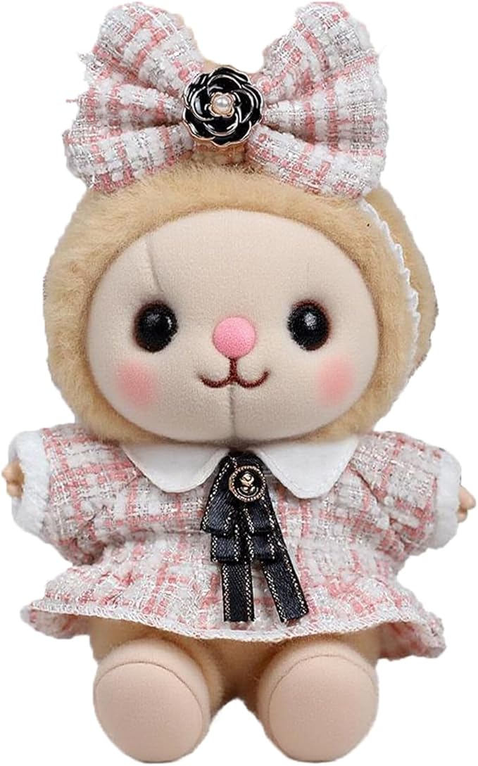 17 cm Doll Clothes - 6.7 Inches Cute Dolls Dress - Accessories for Dolls Cloting, Luxury Chic Doll Cloting,Outfit Stylish Clothes,Gifts for Lovers (Style B)