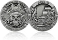 CHURYUML Davy Jones Coin A Pirates Life Down to Davy Jones Locker Pirate Enthusiasts Collectible Pirate Themed Party Gifts