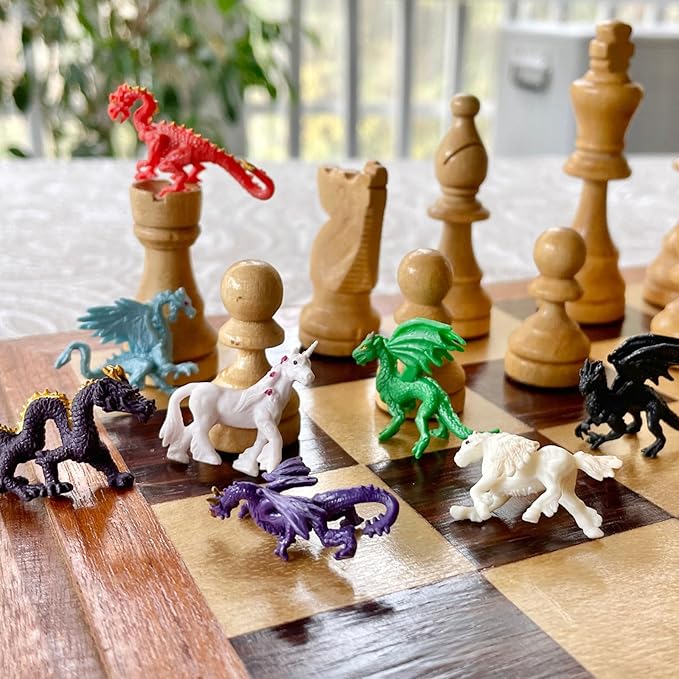 Safari Ltd. Fantasy Fun Pack - Mini Figures of Mythical Creatures - Educational Toy Set for Boys, Girls, and Kids Ages 5+ (Pack of 2)