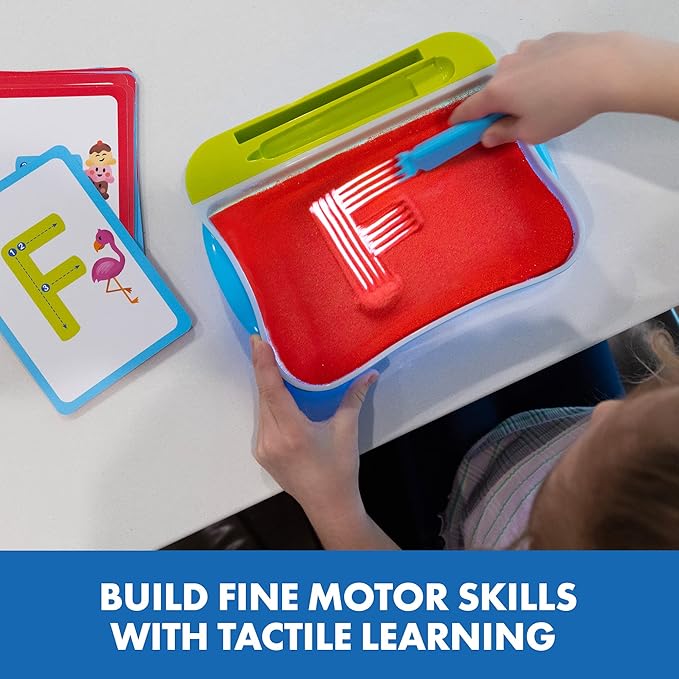 Educational Insights Light-Up Tracing Center - Toddler Learning Activities, Alphabet Learning Toys, Writing Practice for Kids, Learn to Write with Alphabet Flashcards, Letter Tracing for Kids, Ages 3+