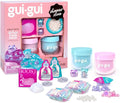 Gui Gui Scented Shimmer Deluxe Duo Pack with 2 Iridescent Slimes, 5 Step DIY Process to Customize Your Ultimate Slime Glow-Up, Resealable and Reusable Container, ASMR Experience