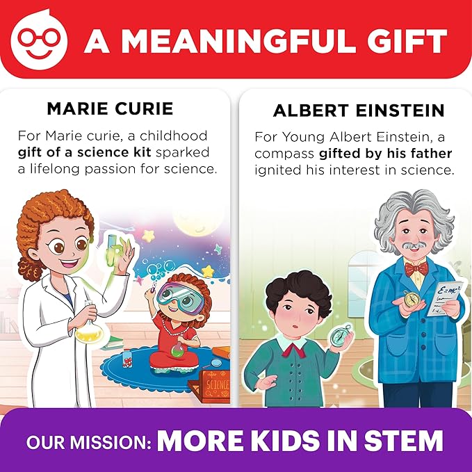 Doctor Jupiter My First Science Kit for Kids Ages 4-5-6-7-8 | Birthday Gift Ideas for 4+ Year Old Boys & Girls | Toy Stem Kit with 100+ Experiments | Learning & Educational Projects