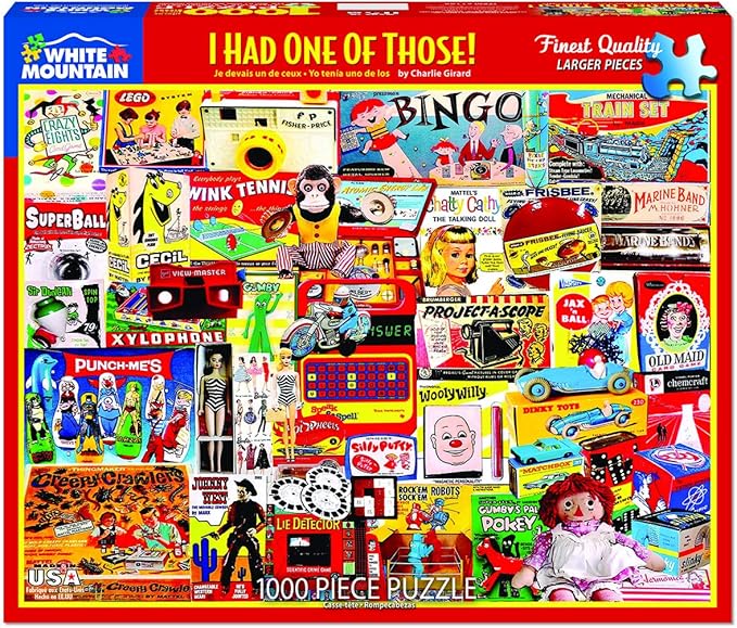 White Mountain Puzzles I Had One of Those - 1000 Piece Jigsaw Puzzle