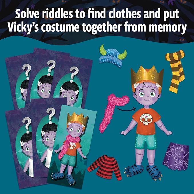 Thames & Kosmos EXIT: The Game - Kids - Midnight Spooktacular, Fun Puzzle Mystery, Cooperative, 1-4 Players