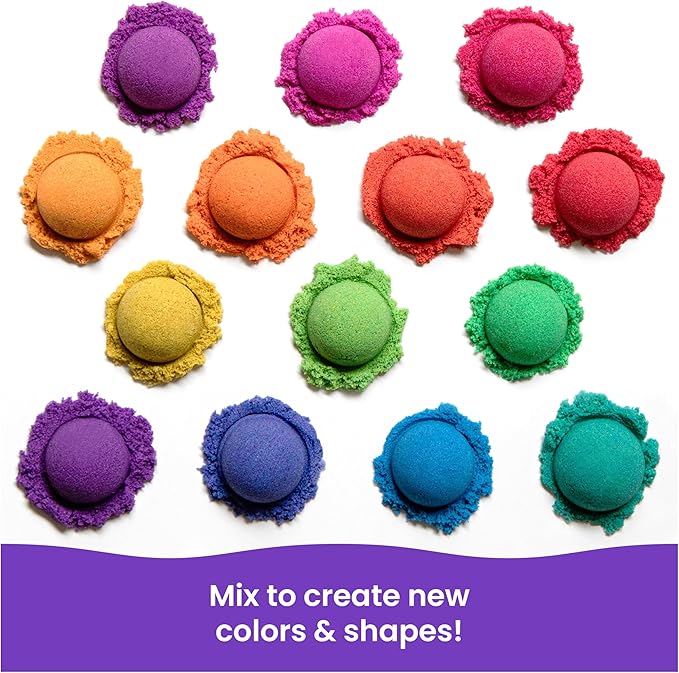 Kinetic Sand, 2.5lbs Purple Play Sand, Moldable Sensory Toys for Kids, Resealable Bag (Packaging May Vary), for Ages 3 and up